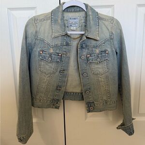 Old Navy Women's Faded Blue Jean Jacket